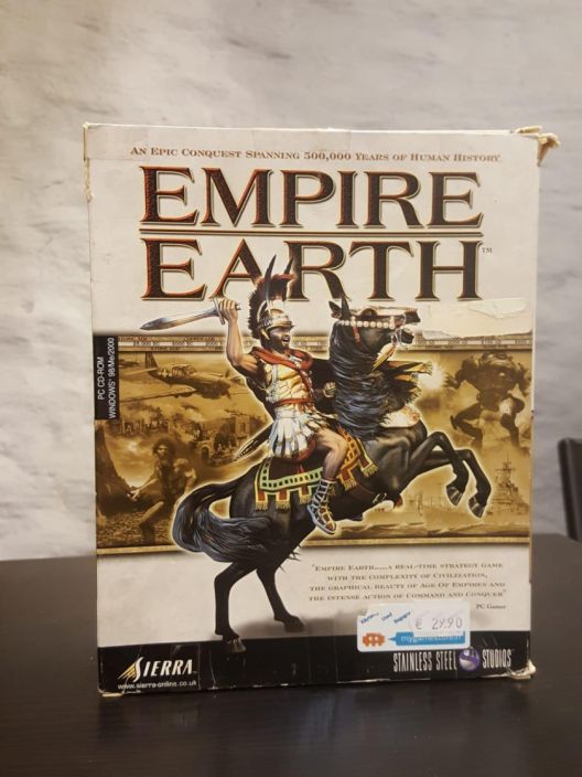 Empire Earth Big Box kaytetty PC