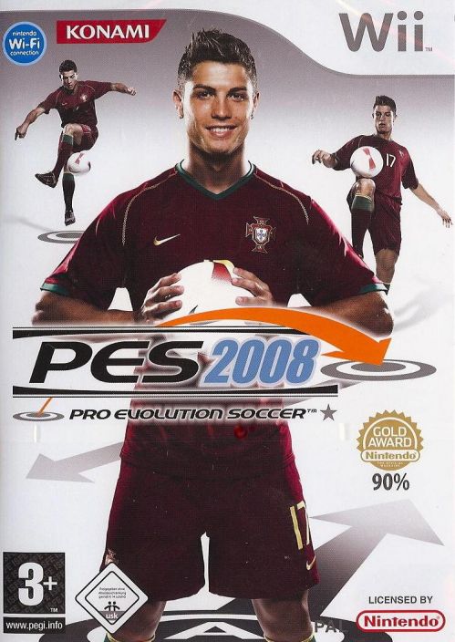PES Pro Evolution Soccer 2008 Wii Kaytetty