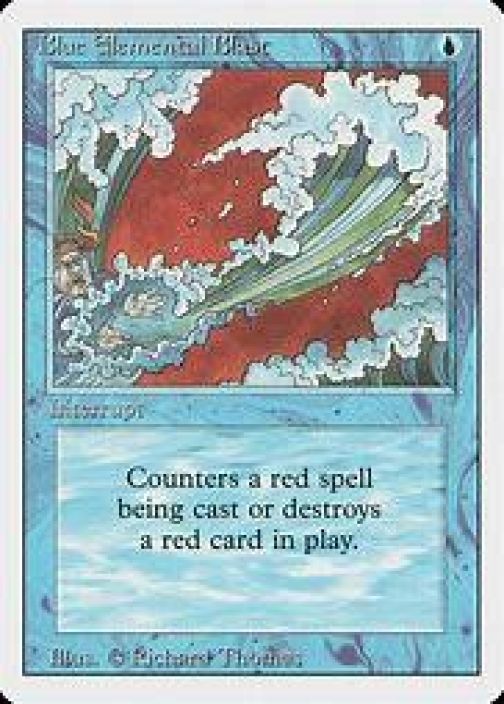 Blue Elemental Blast Kunto: Damaged
