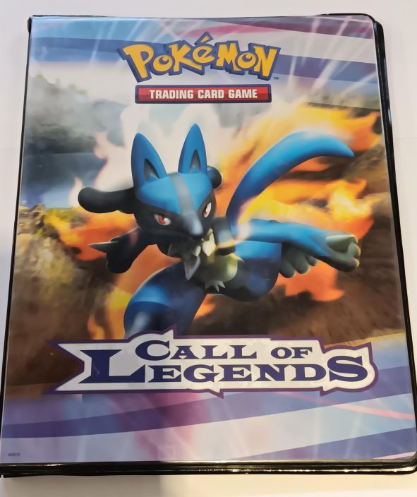 Pokemon Call of Legends 9 pocket Portfolio Kaytetty