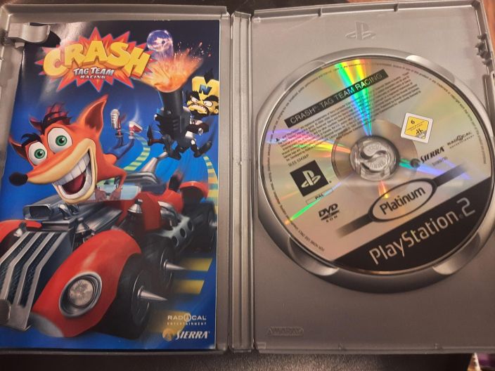 Crash tag team racing kaytetty PS2