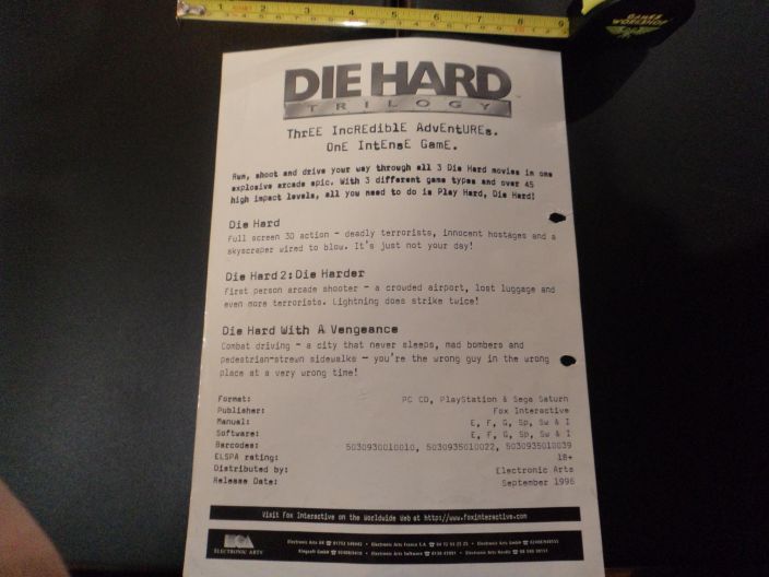 DIE HARD TRILOGY