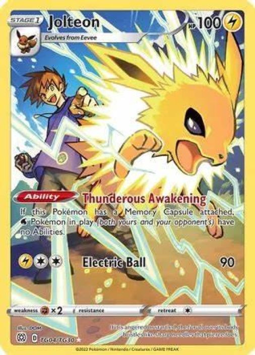 Jolteon TG04/TG30 Kunto: Near Mint