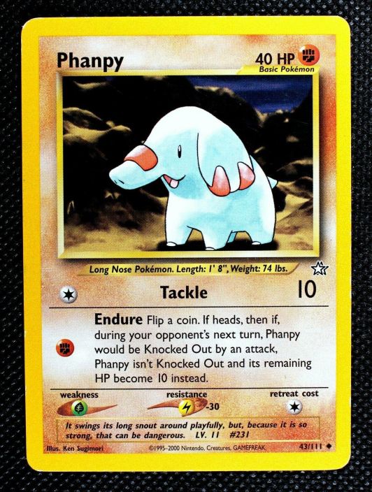 Phanpy 43/111 Kunto: Excellent