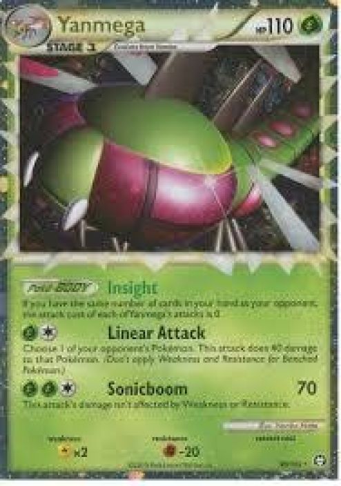 Yanmega 98/102 Kunto: Light Played
