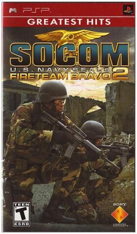SOCOM US Navy Seals Fireteam Bravo 2 Kaytetty PSP