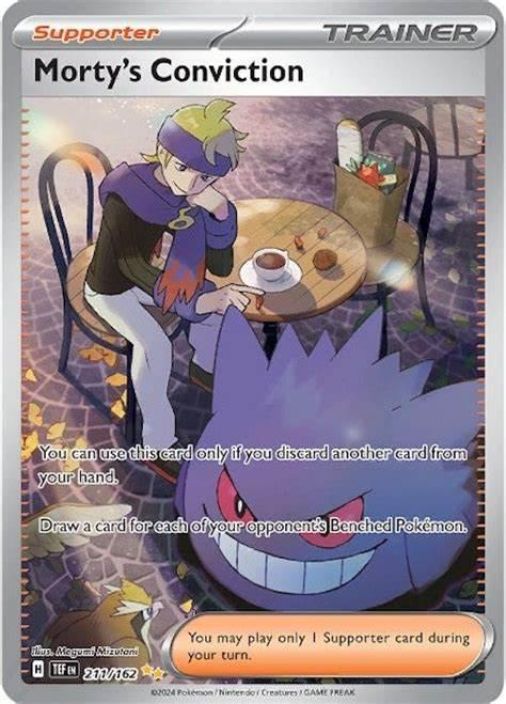 Morty's Conviction 211/162 Kunto: Near Mint