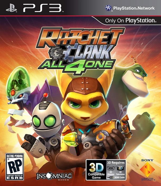 Ratchet & Clank All 4 one Kaytetty Ratchet & Clank All 4 one Kaytetty