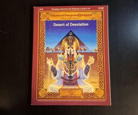 Advanced Dungeons & Dragons Desert of Desolation