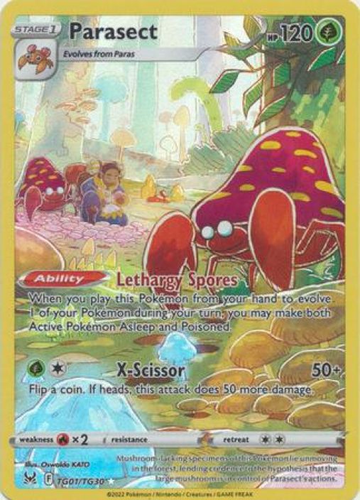 Parasect TG01/TG30 Kunto: NM