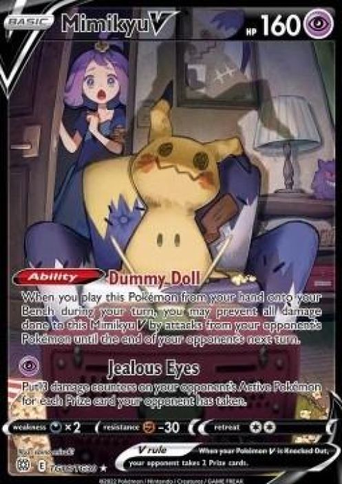 Mimikyu V TG16/TG30 Kunto: Light Played