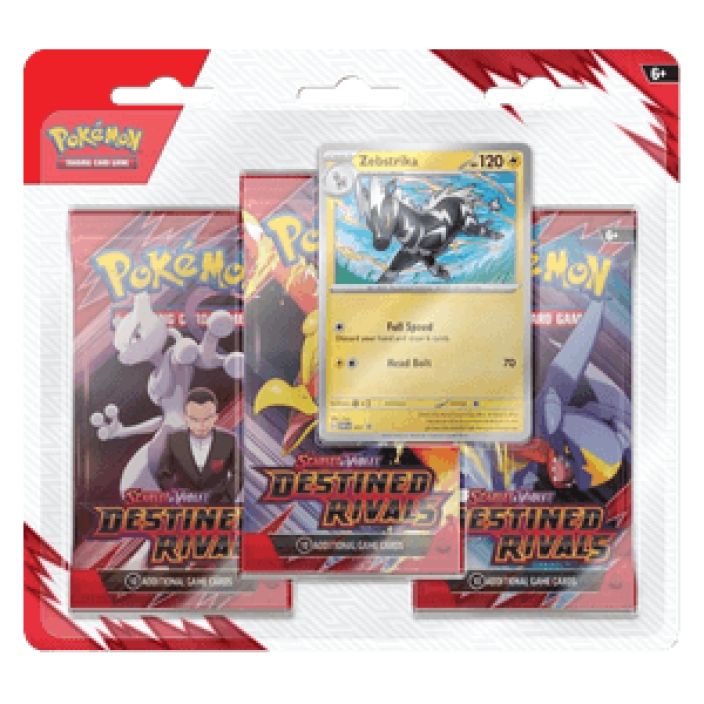 Destined Rivals 3-Pack Blister Zebstrika