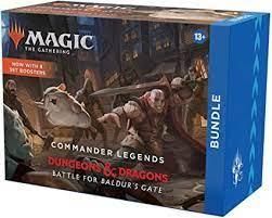 Commander Legends Battle for Baldurs gate Bundle +1kpl Promo Pack