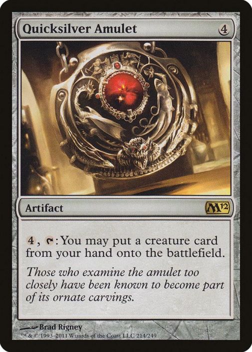 Quicksilver Amulet Kunto: Excellent