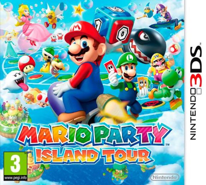 mario party island tours 3DS kaytetty