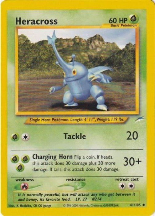 Heracross 41/105 Kunto: NM