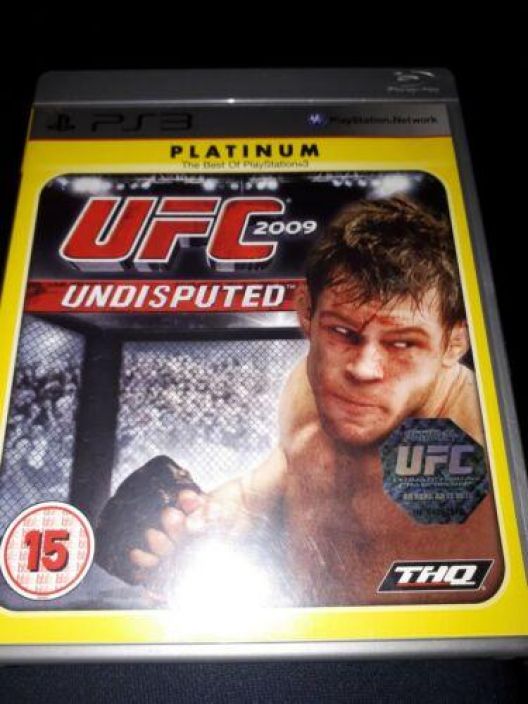 UFC 2009 platinum: Undisputed kaytetty PS3