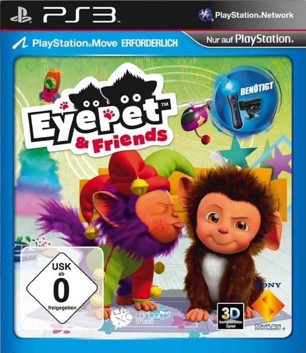 EyePet &amp; Friends Kaytetty PS3