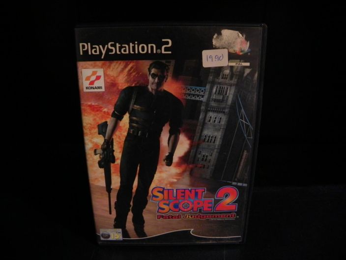 Silent Scope 2 Fatal Judgement kaytetty PS2