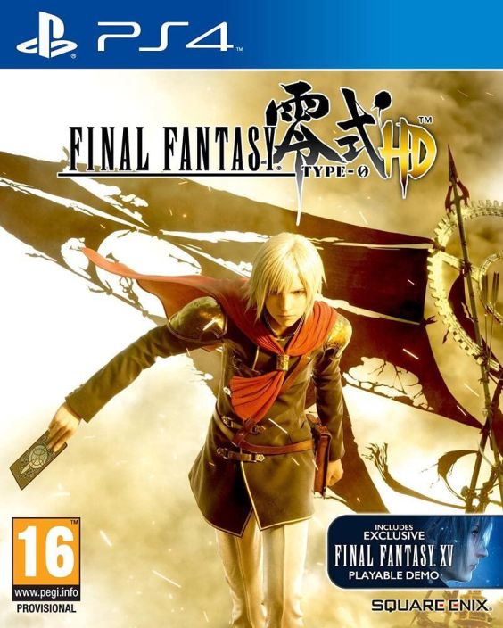 Final Fantasy Type-0 HD PS4 Kaytetty