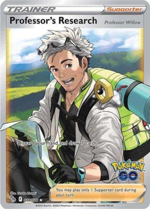 Professor's Research 078/078 Professor Willow Kunto: NM Small red misprint dot on the back of the card