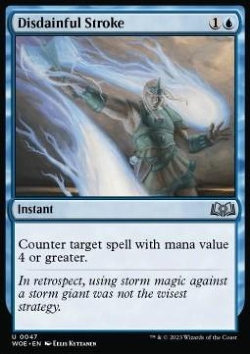 Disdainful stroke Kunto: Near Mint