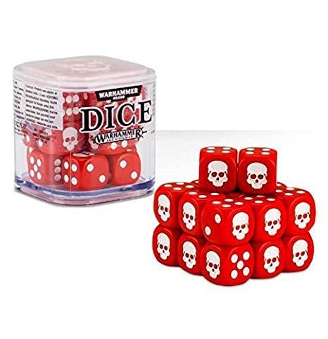 12mm Dice 20 pack Red