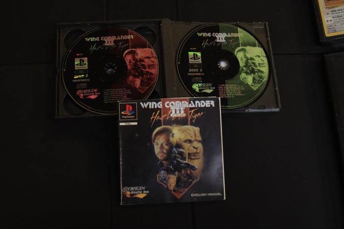 Wing Commander 3 Heart of the Tiger Kaytetty PS1