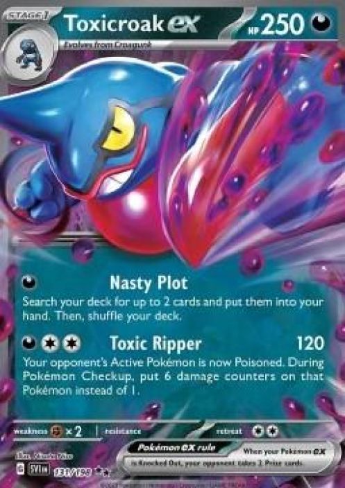 Toxicroak ex 131/198 Kunto: NM