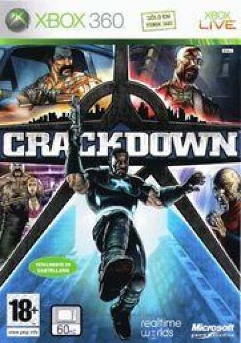 Crackdown kaytetty XBOX 360