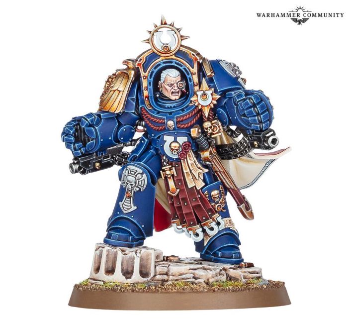 Ultramarines Marneus Calgar In Armour Of Antilochus Julkaisu 8.11.2025