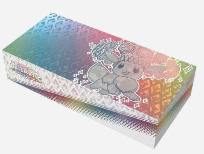 Pokemon Prismatic Evolutions Tyhja Laatikko Tyhja, pelkka laatikko