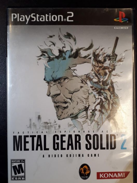 Metal gear solid 2 A Hideo Kojima Game kaytetty PS2