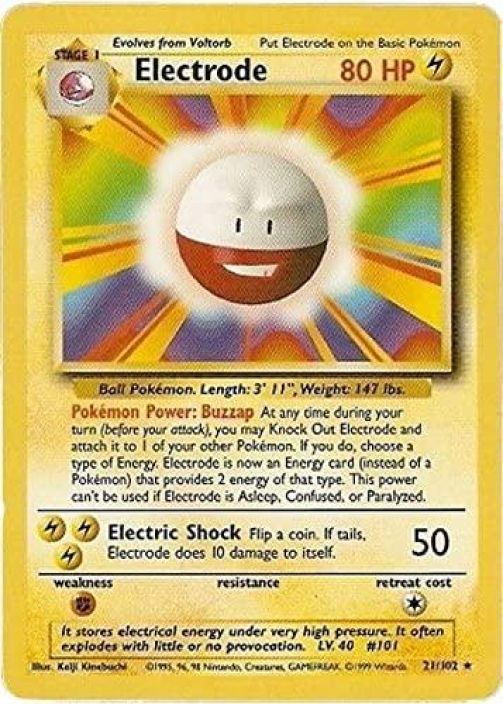 Electrode 21/102 Kunto: Played