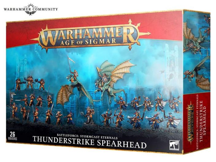 Warhammer Age of Sigmar Battleforce Stormcast Eternals Thunderstrike Spearhead