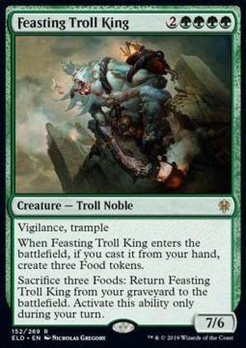 Feasting Troll King Kunto: Near Mint