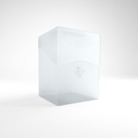 UP - Hinged clear box for 100 cards 