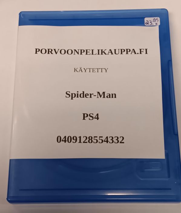 Spider-Man Loose Kaytetty PS4 Ei alkuperaisia kansipahveja