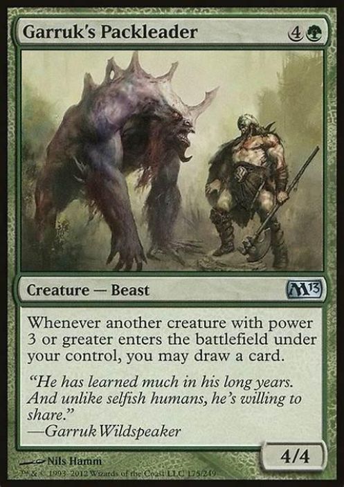 Garruk's Packleader Kunto: NM