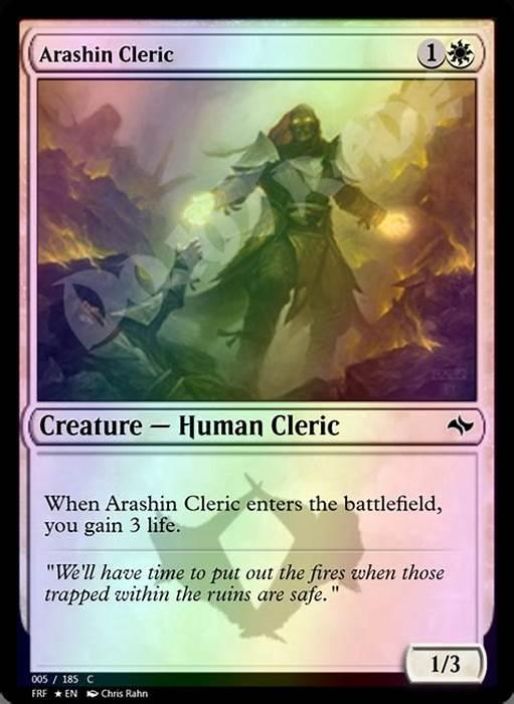 Arashin Cleric Kunto: NM