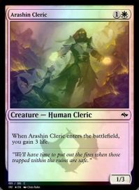 Arashin Cleric foil