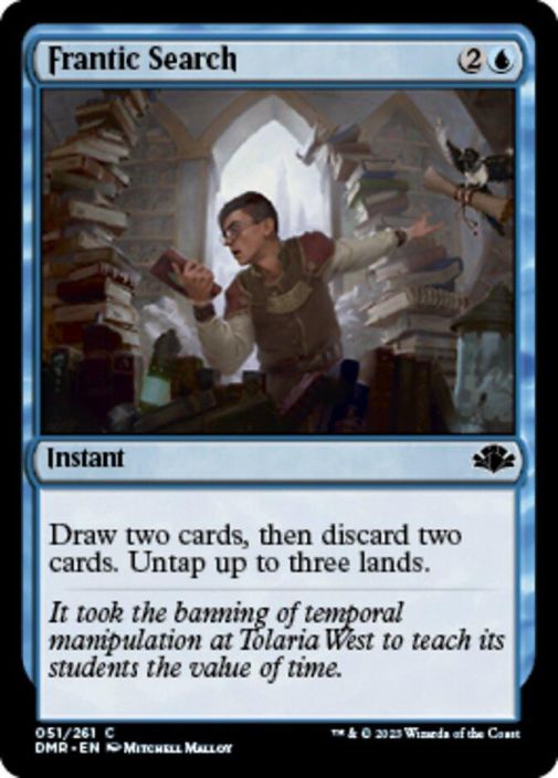Frantic Search 051/261C NM Kunto NM