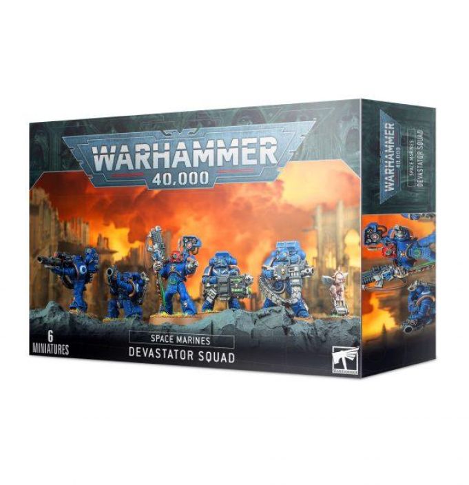 Warhammer 40,000 Space Marine Devastator Squad