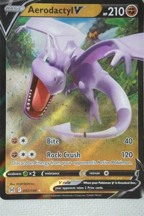 Aerodactyl Vstar 092/196 Kunto: Near Mint