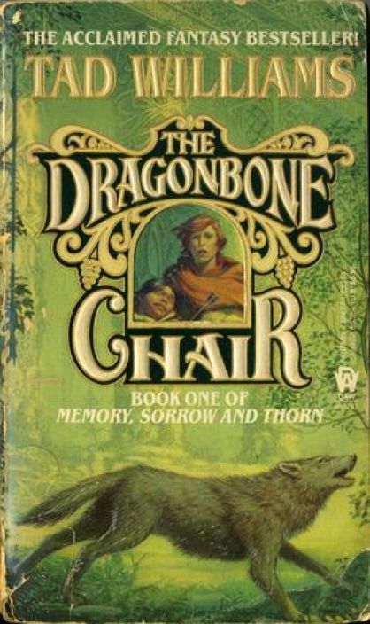 Tad Williams The Dragonbone Chair Pieni pala takakannesta irti