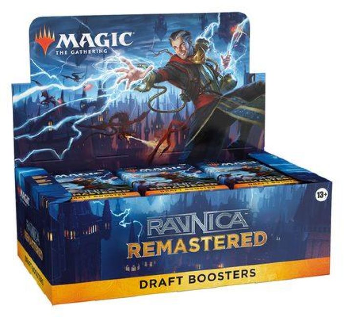 Ravnica Remastered Draft Booster Display laatikko Julkaisu 12pv Tammikuuta 