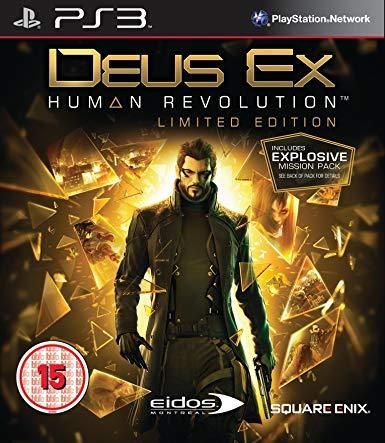 Deus Ex: Human Revolution kaytetty PS3