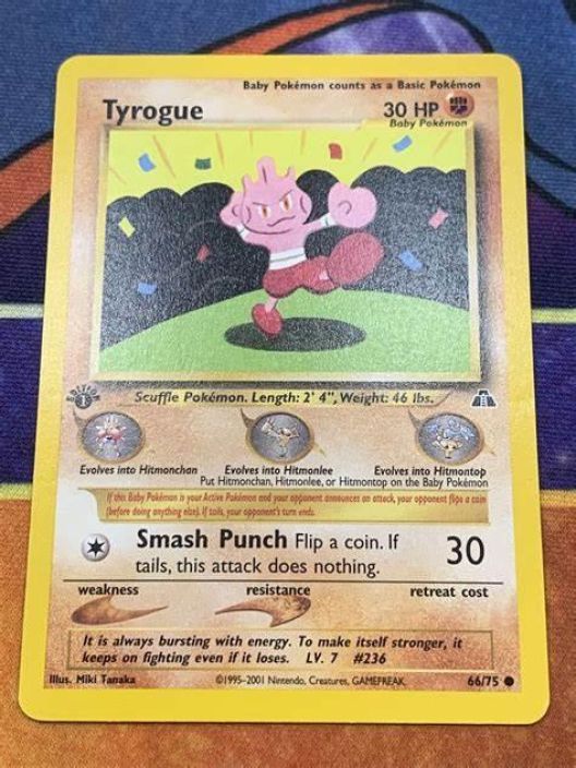 Tyrogue 1st 66/75 Kunto: Excellent