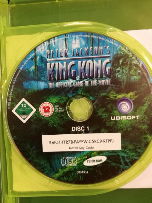 King Kong The official game of the movie Kaytetty PC