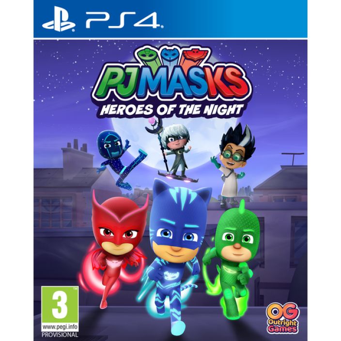PJ Maskjs Heroes of the Night Kaytetty PS4